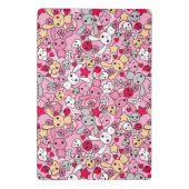 Kawaii-patroon Mini Klembord (Achterkant)