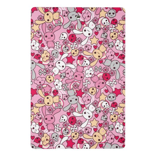 Kawaii-patroon Mini Klembord (Achterkant)