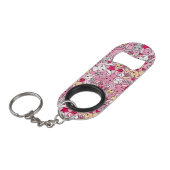 Kawaii-patroon Sleutelhanger Flessenopener (Voorkant Gekanteld)
