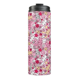 Kawaii-patroon Thermosbeker