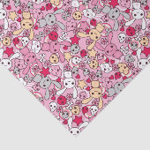 Kawaii-patroon Tissuepapier (Detail)