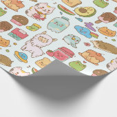 Kawaii Patroonpapier Cadeaupapier (Hoek)