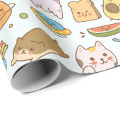 Kawaii Patroonpapier Cadeaupapier (Rol Hoek)