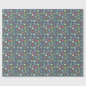  kawaii pattern  cadeaupapier (Vlak)