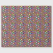 kawaii pattern cadeaupapier (Vlak)