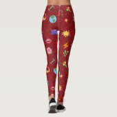  kawaii pattern  leggings (Achterkant)