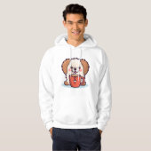 Kawaii Paws Café Hoodie (Voorkant volledig)