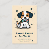 Kawaii Paws Delight hond grooming Visitekaartje (Voorkant)