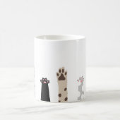 Kawaii Paws Raising Koffiemok (Center)