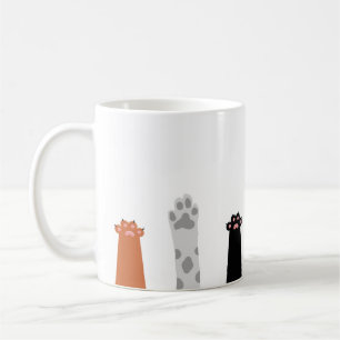 Kawaii Paws Raising Koffiemok