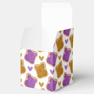 Kawaii PBJ-patroon Bedankdoosjes