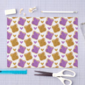 Kawaii PBJ Pattern Tissuepapier (Craft)