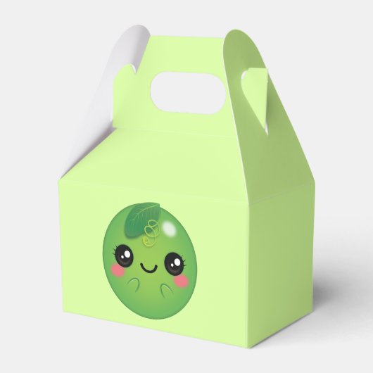 Kawaii Pea Bedankdoosjes (Voorkant Zijde)