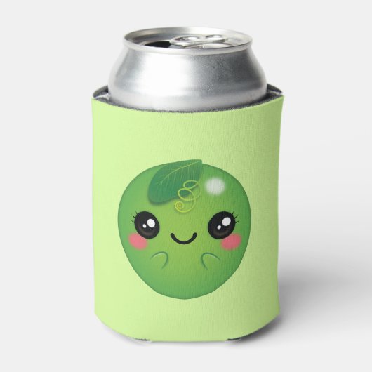 Kawaii Pea Blikjeskoeler (Blikje Voorkant)