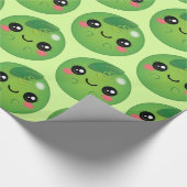Kawaii Pea Cadeaupapier (Hoek)