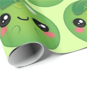 Kawaii Pea Cadeaupapier (Rol Hoek)