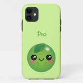 Kawaii Pea Case-Mate iPhone Case (Achterkant)