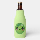 Kawaii Pea-flessenkoeler Flesjeskoeler (Fles Voorkant)