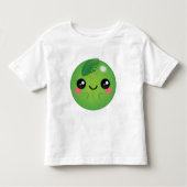 Kawaii Pea Kinder Shirts (Voorkant)