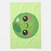 Kawaii Pea Kitchen Towel Theedoek (Verticaal)