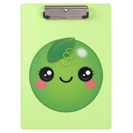 Kawaii Pea-klembord Klembord (Voorkant)