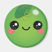 Kawaii Pea Magnet (Voorkant)