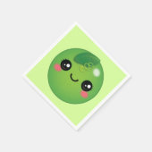 Kawaii Pea Napkins Servet (Hoek)