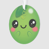 Kawaii Pea Ornament (voorkant)