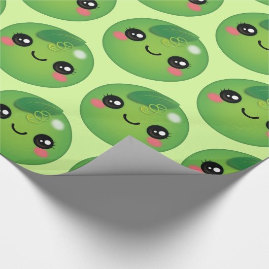 Kawaii Pea-pakpapier Cadeaupapier (Hoek)