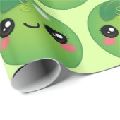 Kawaii Pea-pakpapier Cadeaupapier (Rol Hoek)
