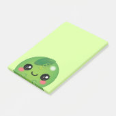 Kawaii Pea Post-it® Notes (Schuin)