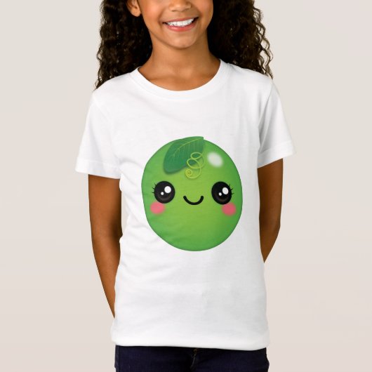 Kawaii Pea T-Shirt (Voorkant)