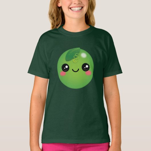 Kawaii Pea T-Shirt (Voorkant)
