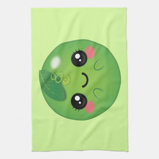 Kawaii Pea Theedoek (Verticaal)
