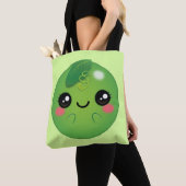 Kawaii Pea Tote Bag (Dichtbij)