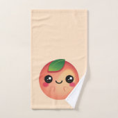 Kawaii Peach Bad Handdoek (Handdoek)