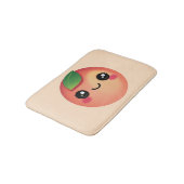 Kawaii Peach Bath Mat (Gekanteld)