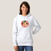 Kawaii Peach Hoodie (Voorkant volledig)