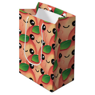 Kawaii Peach Medium Cadeauzakje
