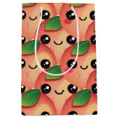 Kawaii Peach Medium Cadeauzakje (Voorkant)