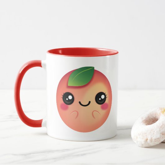 Kawaii Peach Mok (Met donut)