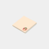 Kawaii Peach Post-it® Notes (Schuin)