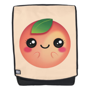 Kawaii Peach Rugtassen