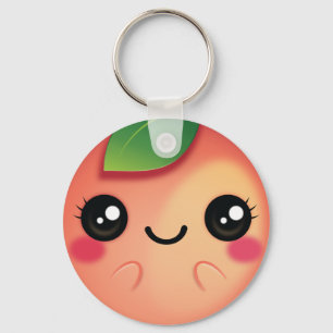 Kawaii Peach Sleutelhanger