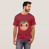 Kawaii Peach T-Shirt (Voorkant volledig)
