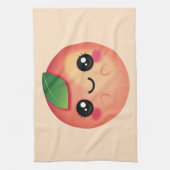 Kawaii Peach Theedoek (Verticaal)
