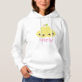 Kawaii Pear Couple Perfect Pair Funny Pun Hoodie (Voorkant)
