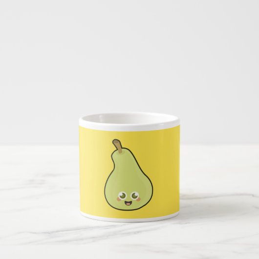 Kawaii Pear Espresso Kop (Voorkant)