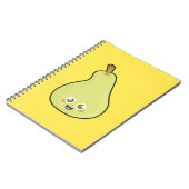 Kawaii Pear Notitieboek (Linkerzijde)