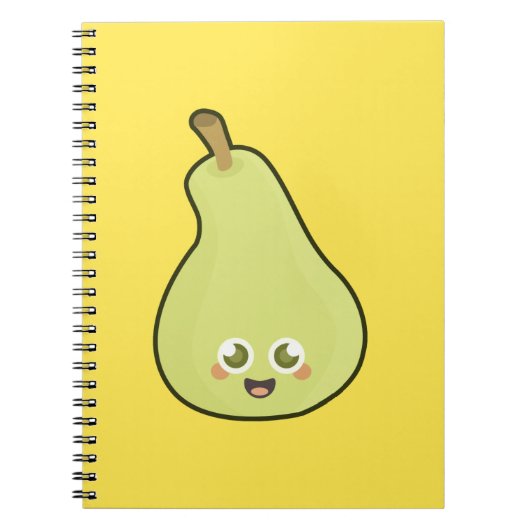 Kawaii Pear Notitieboek (Voorkant)